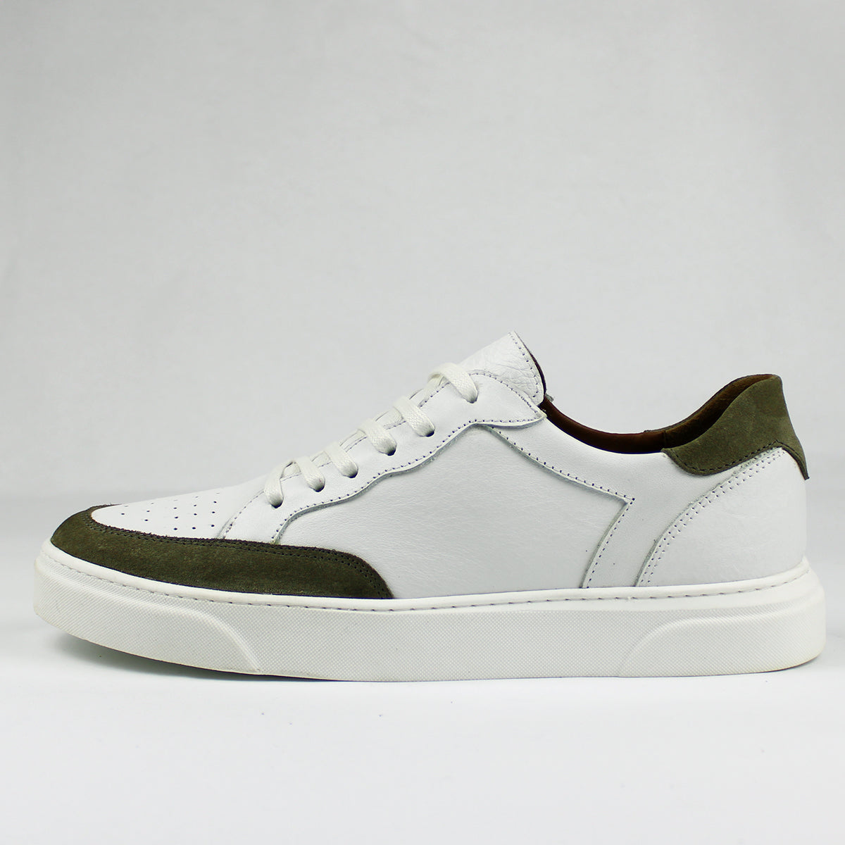 EB01 BASKET EN CUIR BLANC